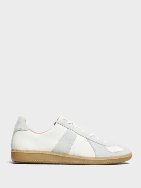 1700VEF German Military Sneakers in White Stone WST