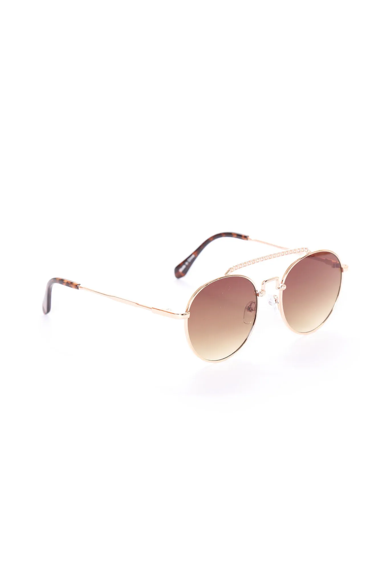 7 Days A Week Sunglasses - Gold/Brown