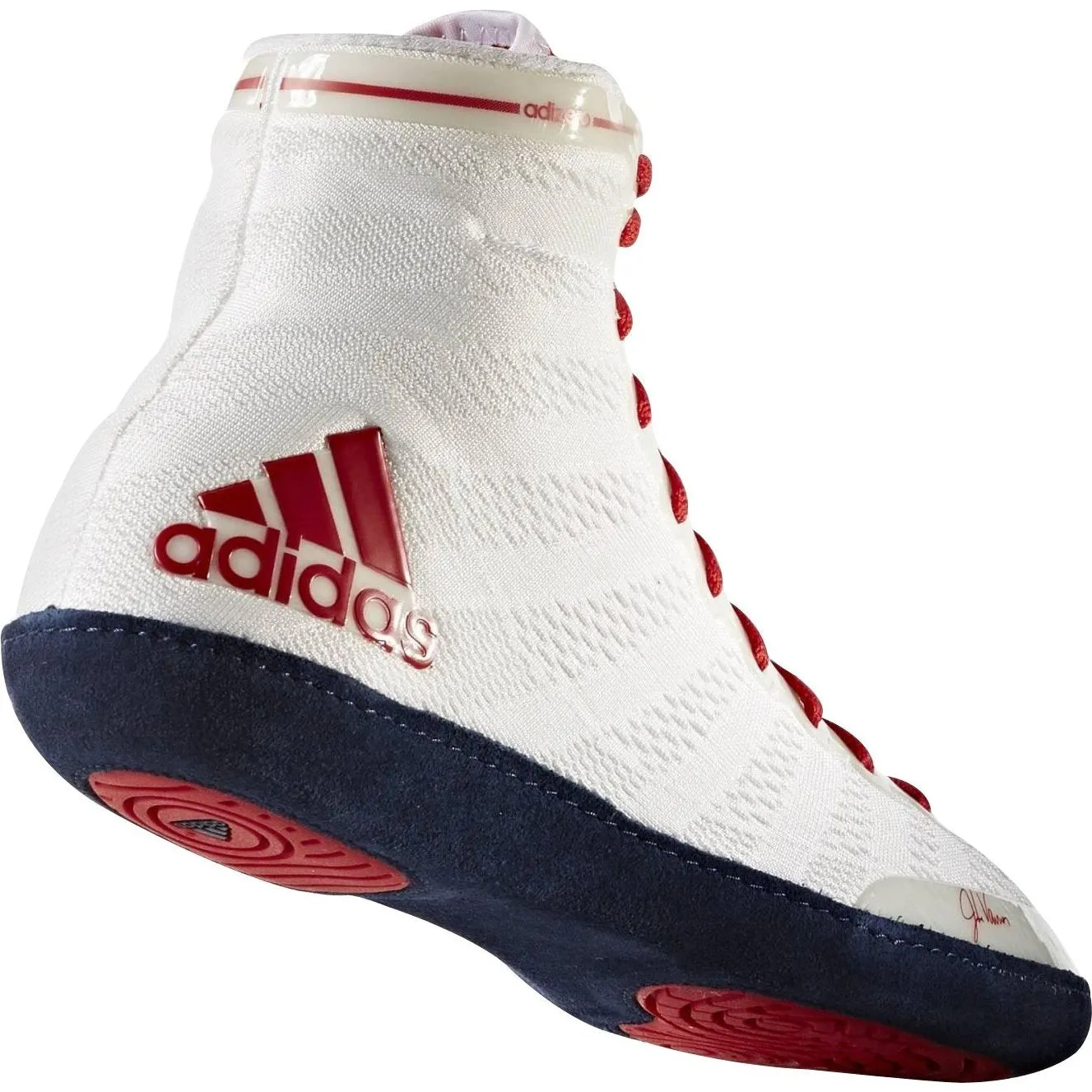 adidas Adizero Wrestling XIV Wrestling Shoes - White