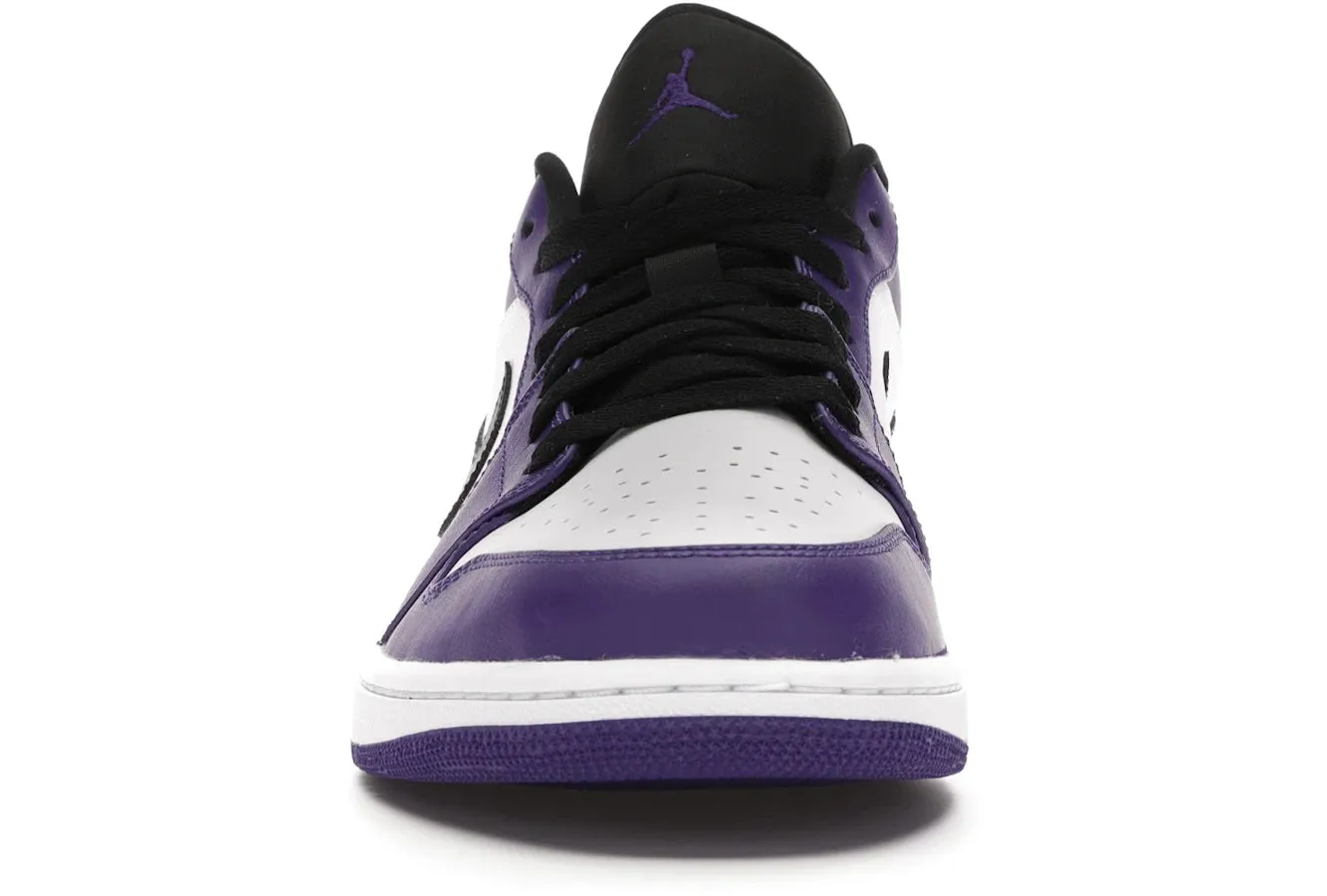 Air Jordan 1 Low Court Purple White