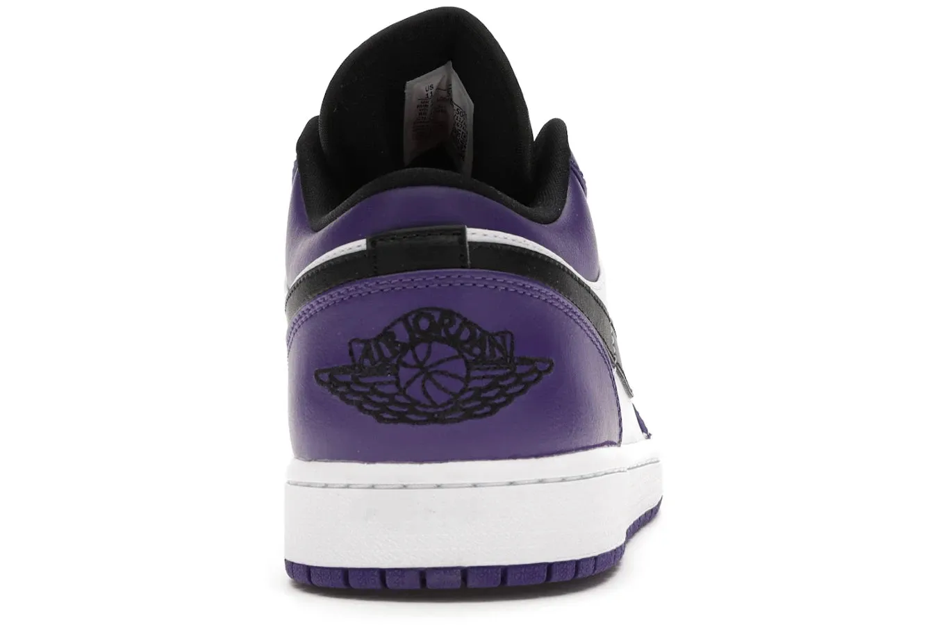 Air Jordan 1 Low Court Purple White