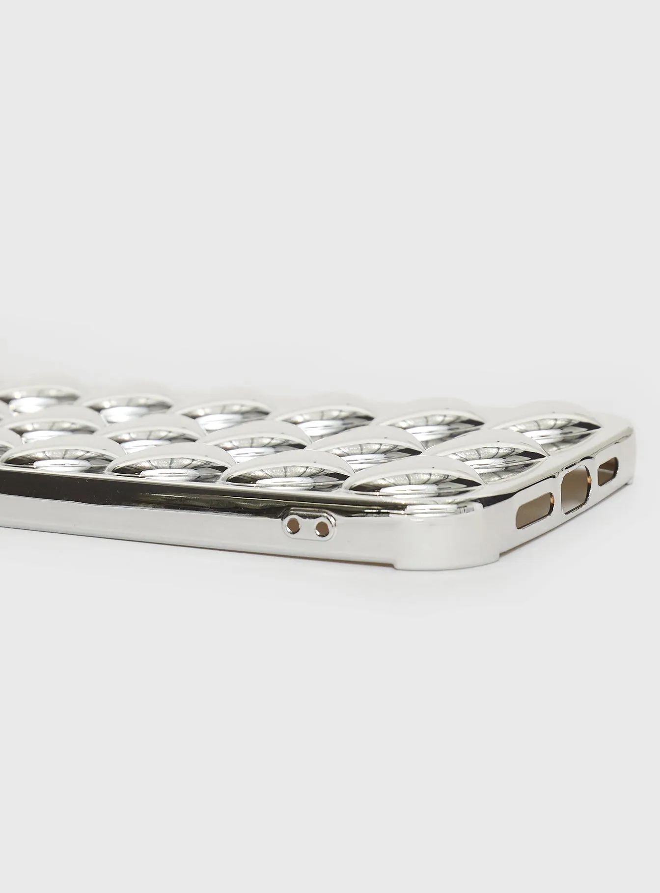 Alexina iPhone Case Silver