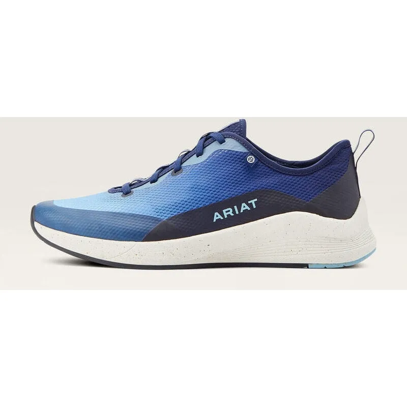 Ariat Men's ShiftRunner Soft Toe Slip Resistant Work Shoe - Blue - 10042569