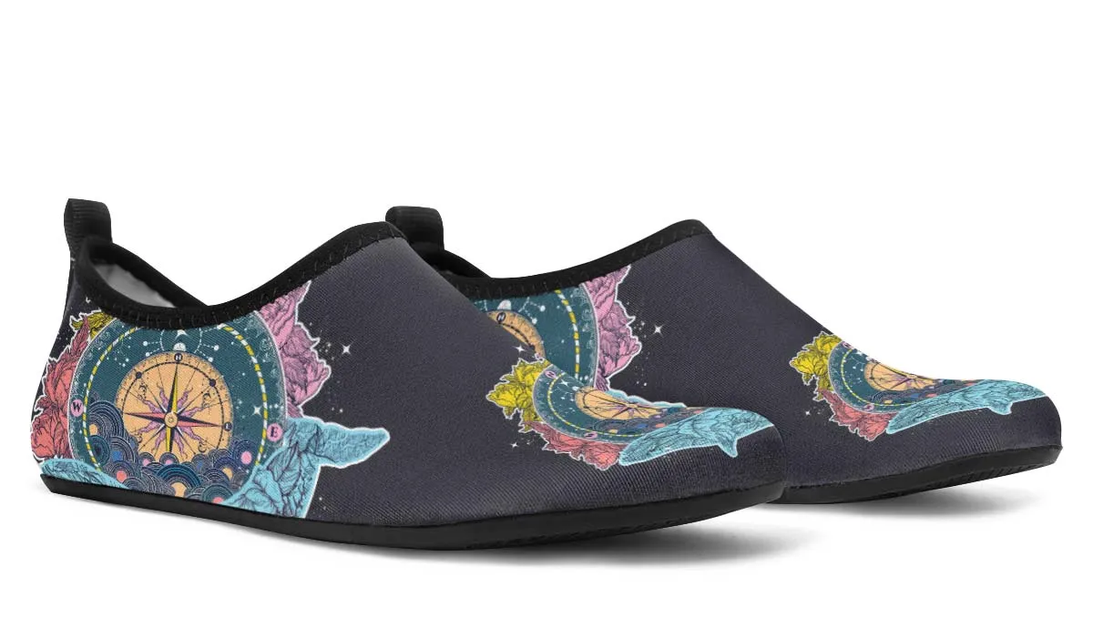 Artsy Compass Aqua Barefoot Shoes