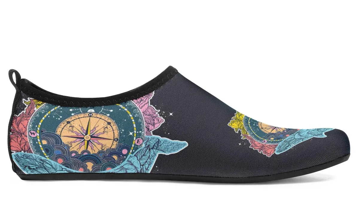 Artsy Compass Aqua Barefoot Shoes