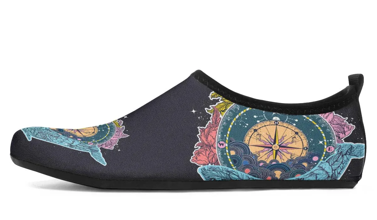 Artsy Compass Aqua Barefoot Shoes