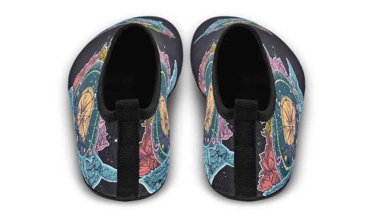 Artsy Compass Aqua Barefoot Shoes