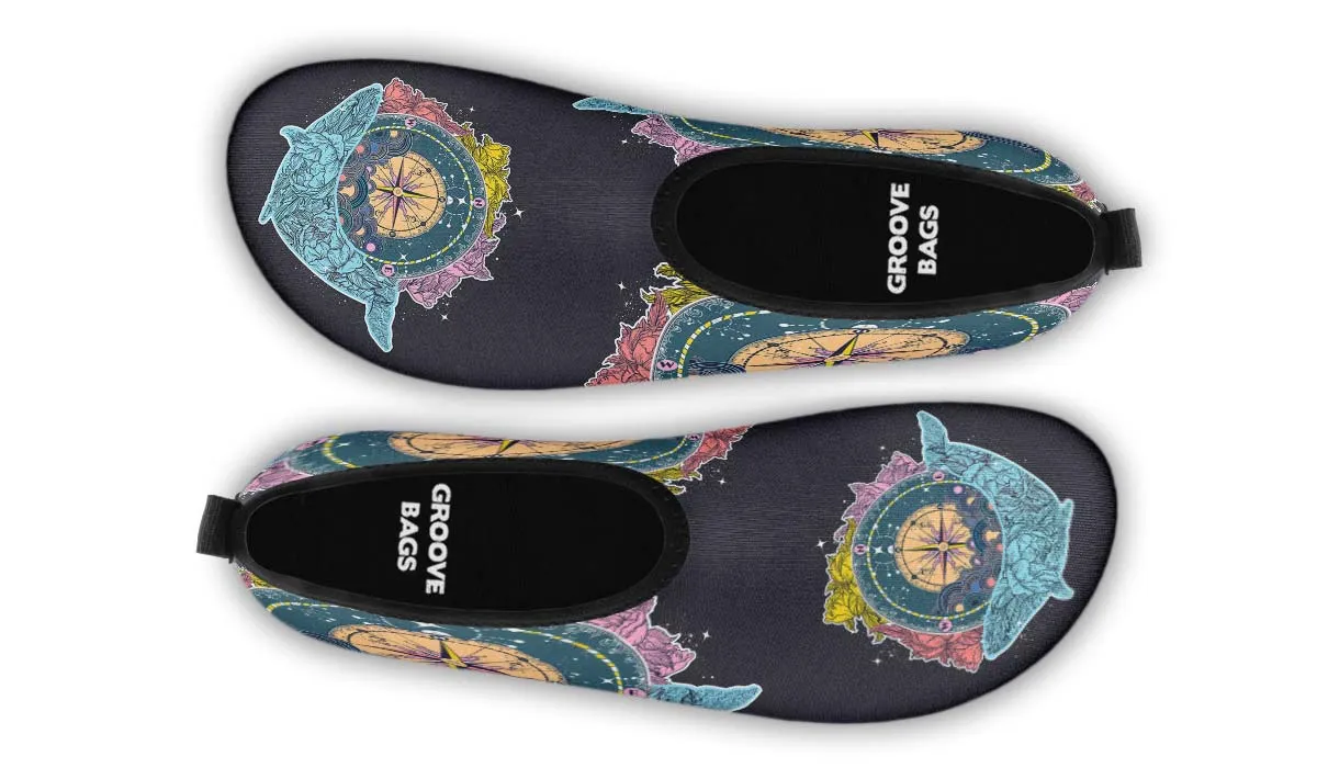 Artsy Compass Aqua Barefoot Shoes