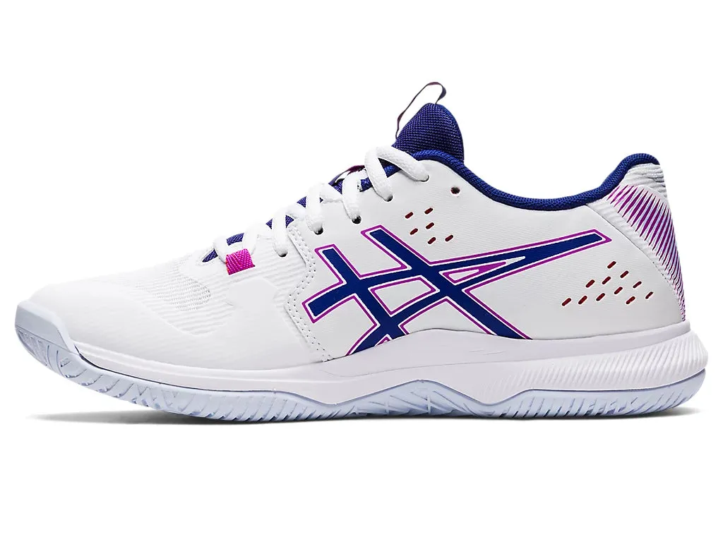 Asics Gel-Tactic White/Dive Blue Womens