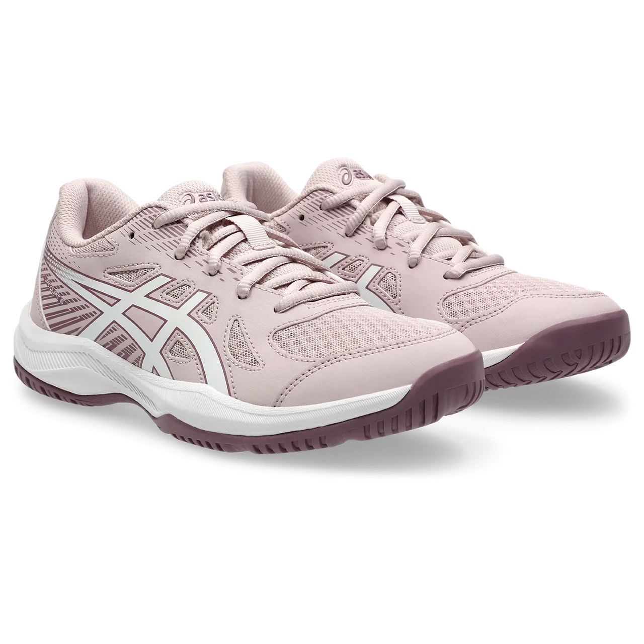 Asics Junior Upcourt 6 Indoor Court Shoes Watershed Rose