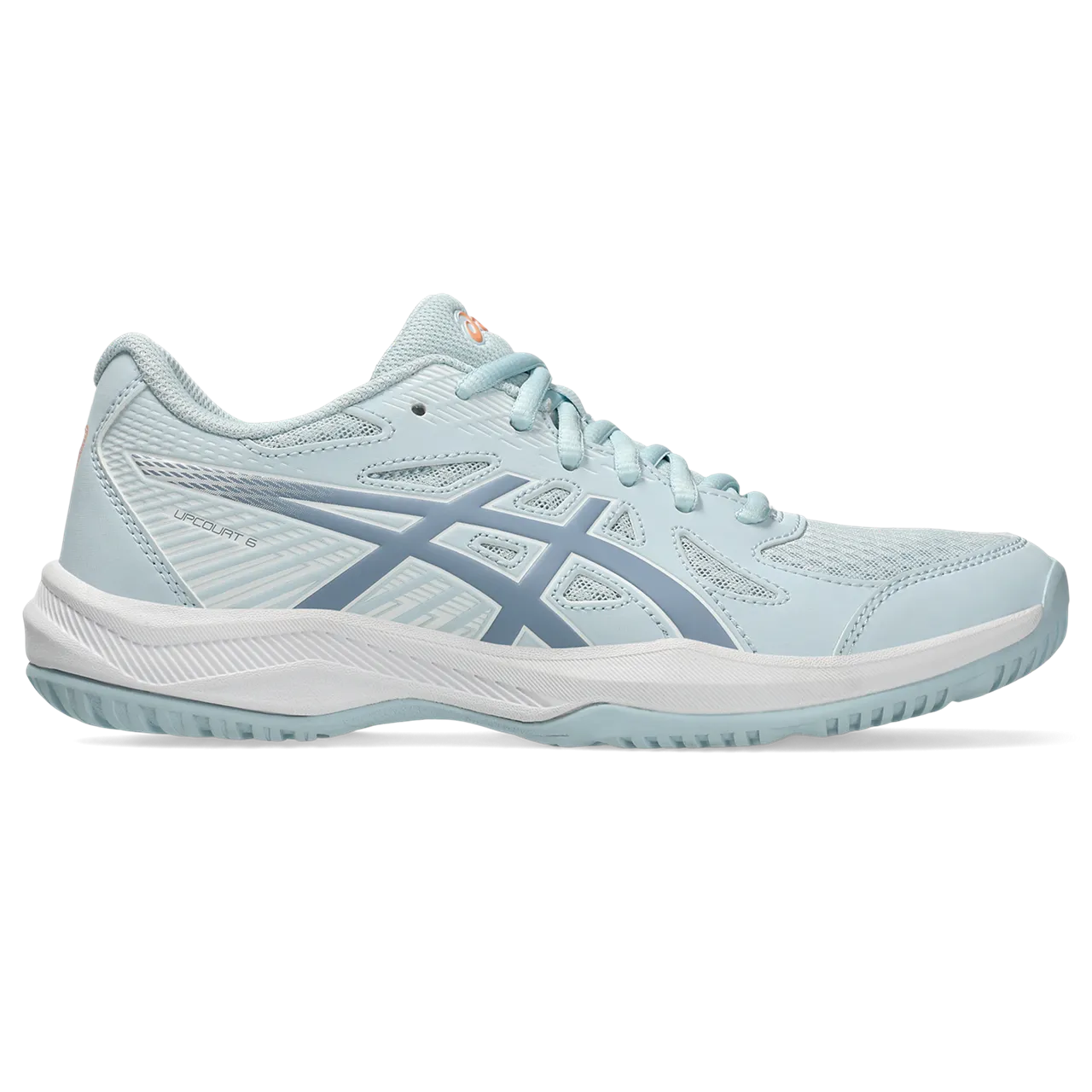 Asics Women's Upcourt 6 Indoor Court Shoes Cool Grey