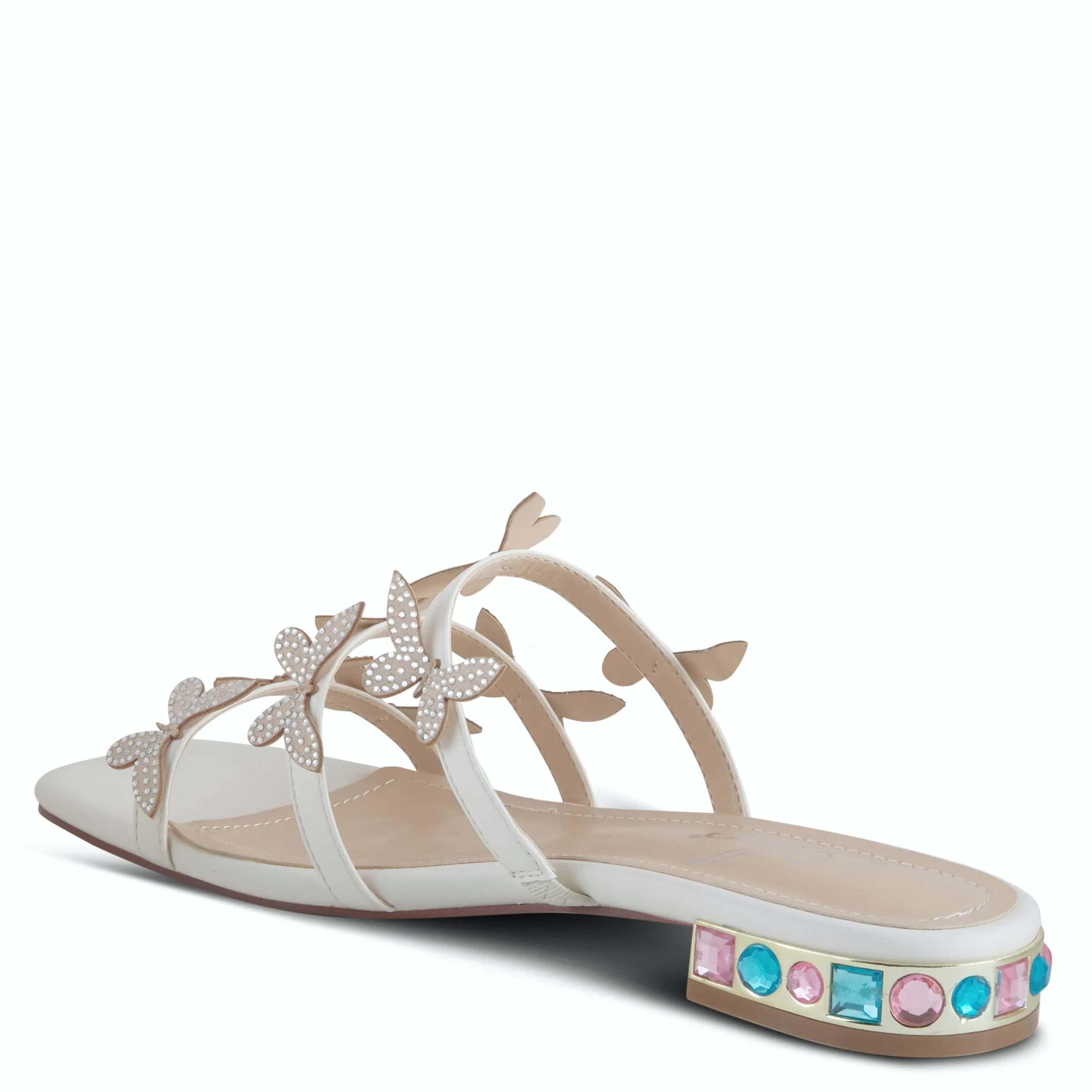 Azura Liron Butterfly Flat Sandal