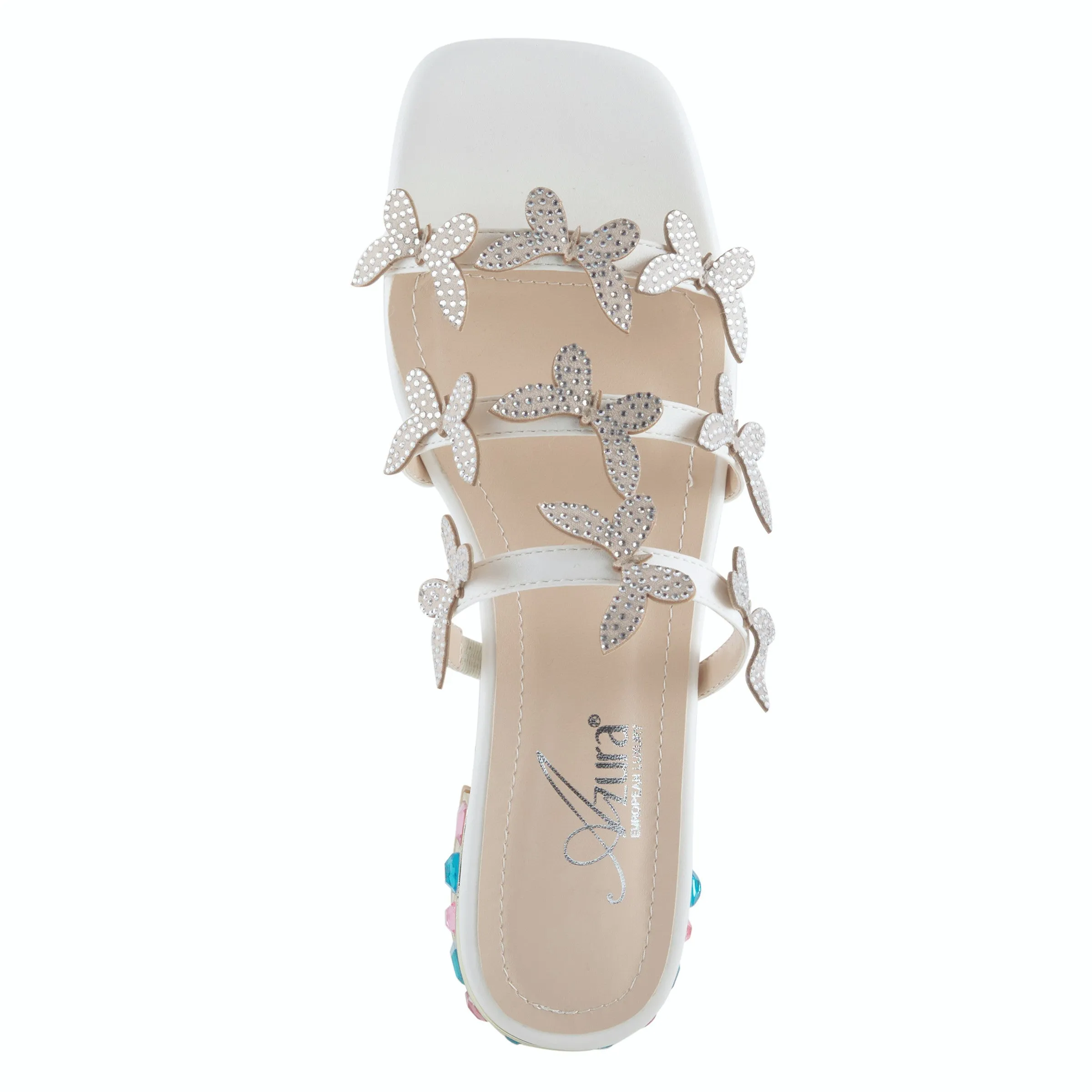 Azura Liron Butterfly Flat Sandal