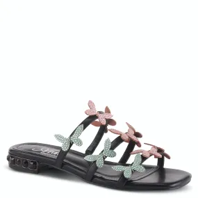 Azura Liron Butterfly Flat Sandal