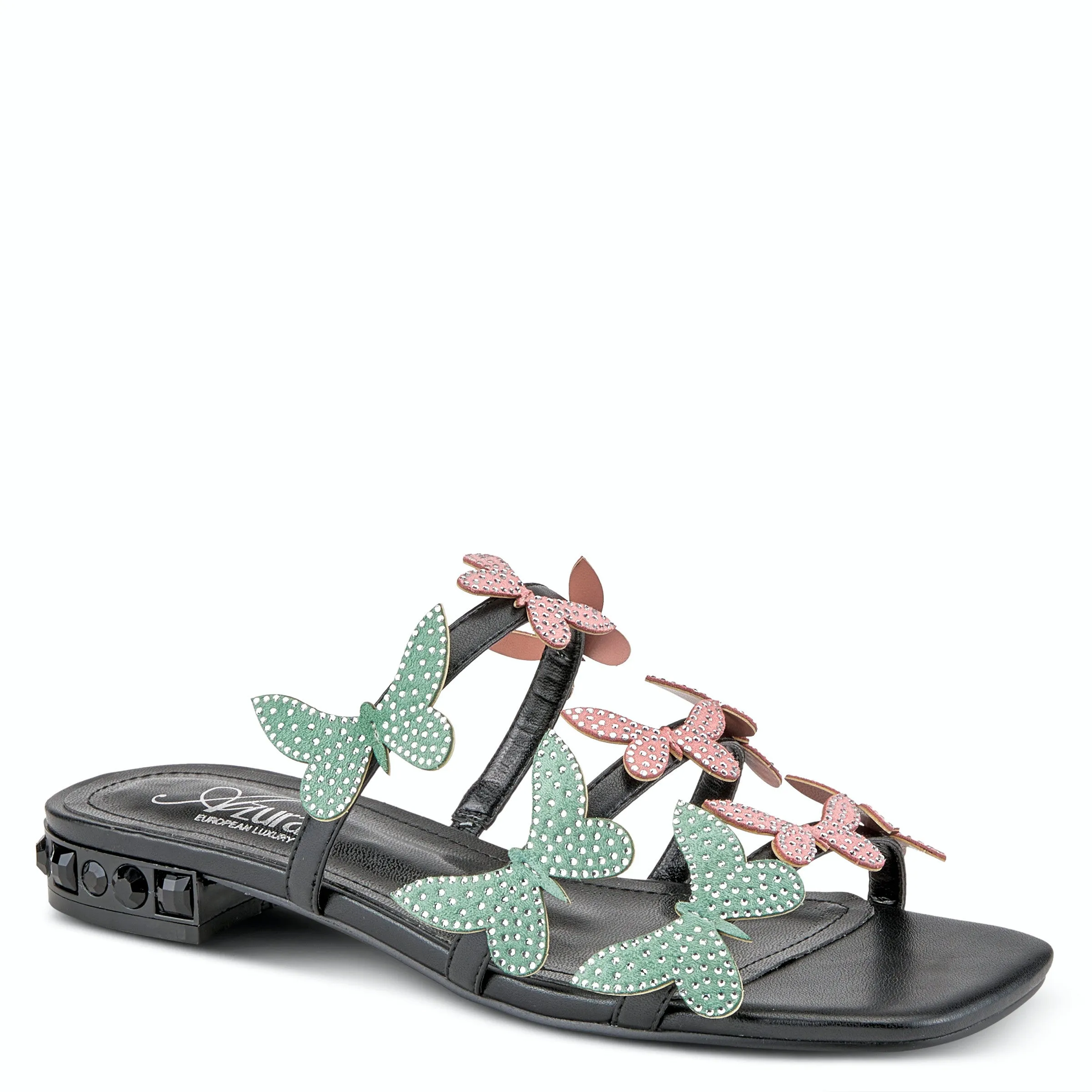 Azura Liron Butterfly Flat Sandal