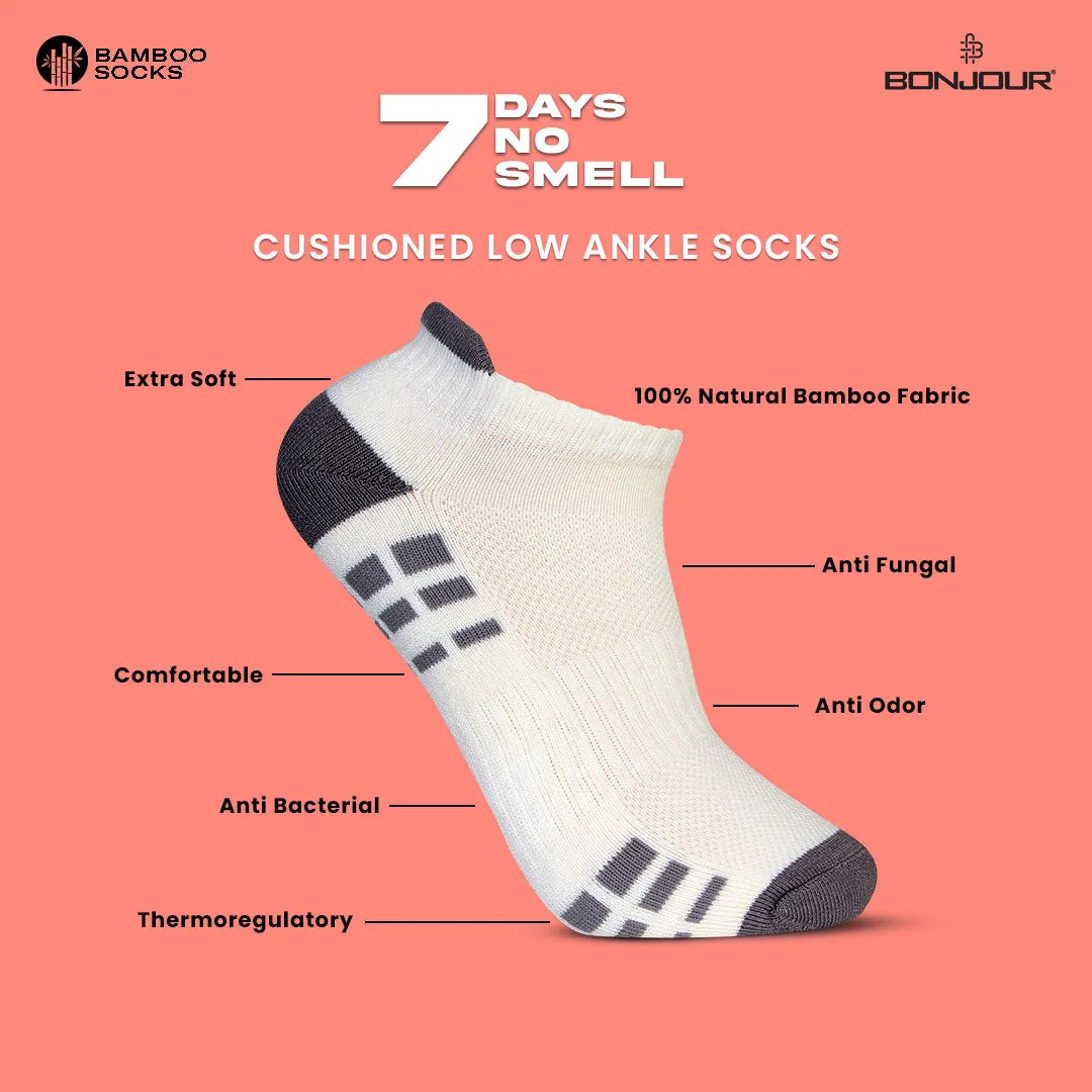 Bamboo Athletic Secret Socks | Assorted - Pack of 3