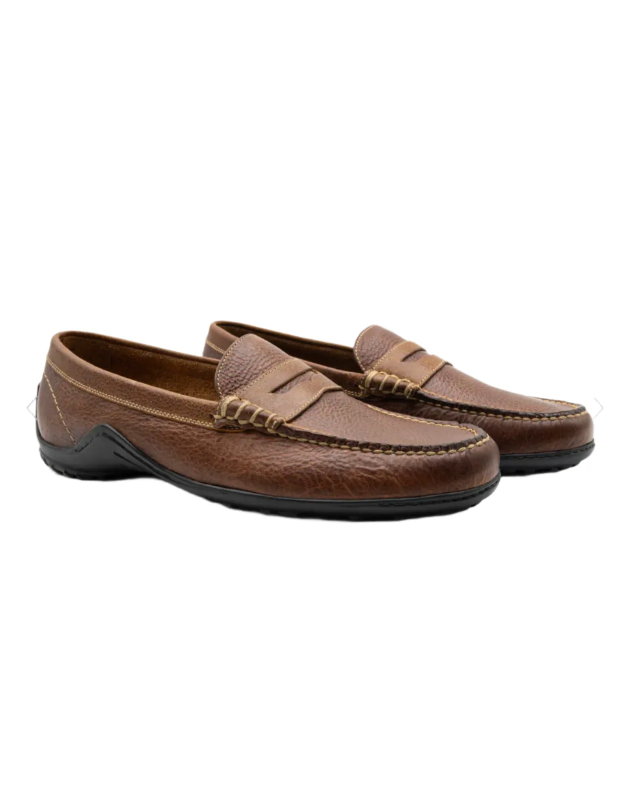 Bill American Bison Penny Loafer Chestnut