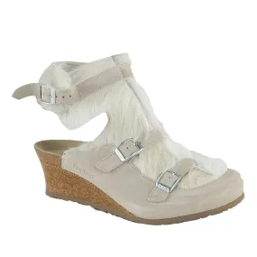 Birkenstock Papillio Anuk Fur Shoes Artic Ethnic Off White 41 N