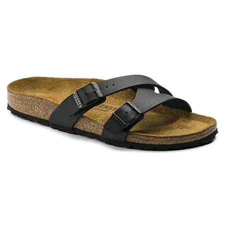 BIRKENSTOCK YAO BIRKOFLOR  BLACK- WOMENS