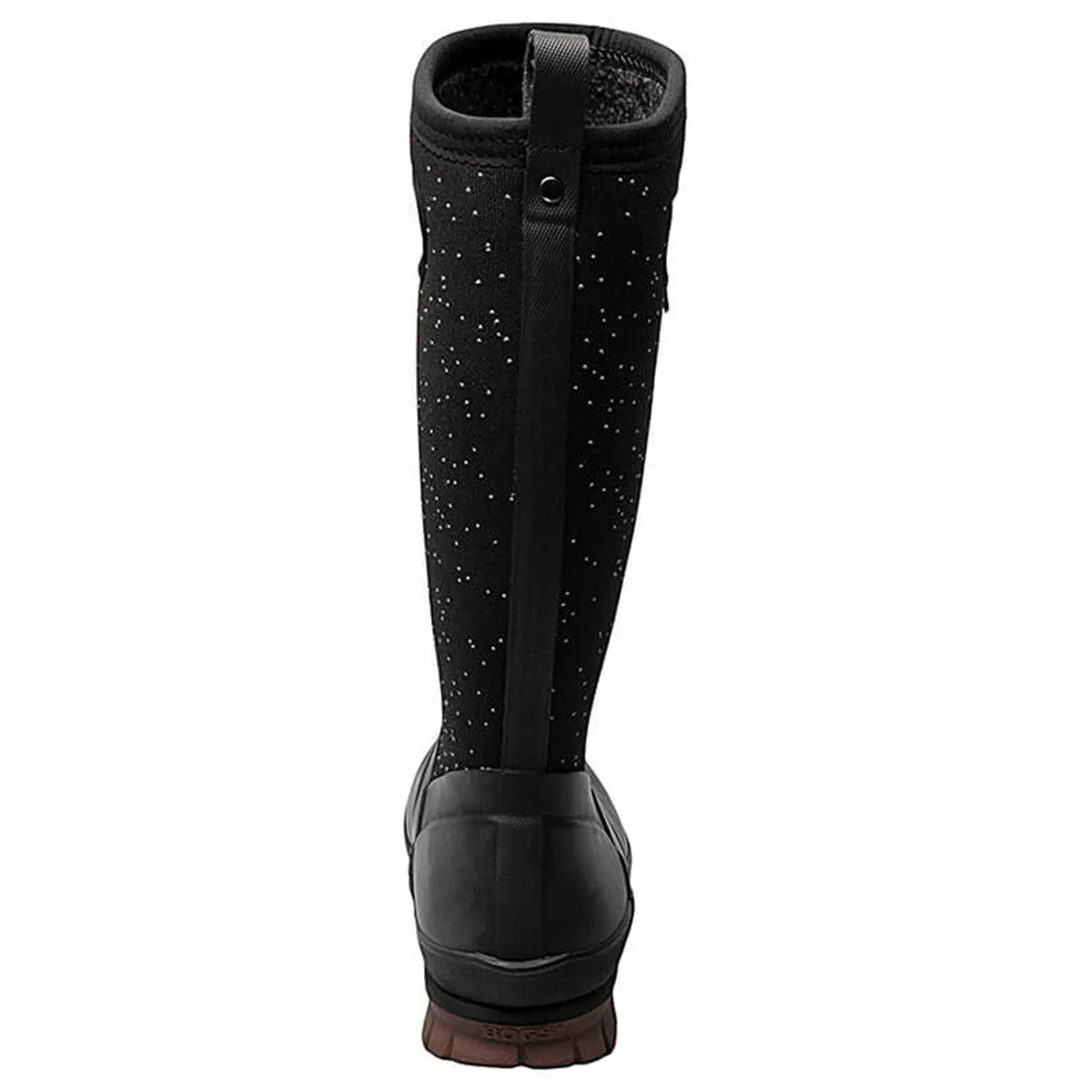 BOGS CRANDALL TALL SPECKLE BLACK - WOMENS