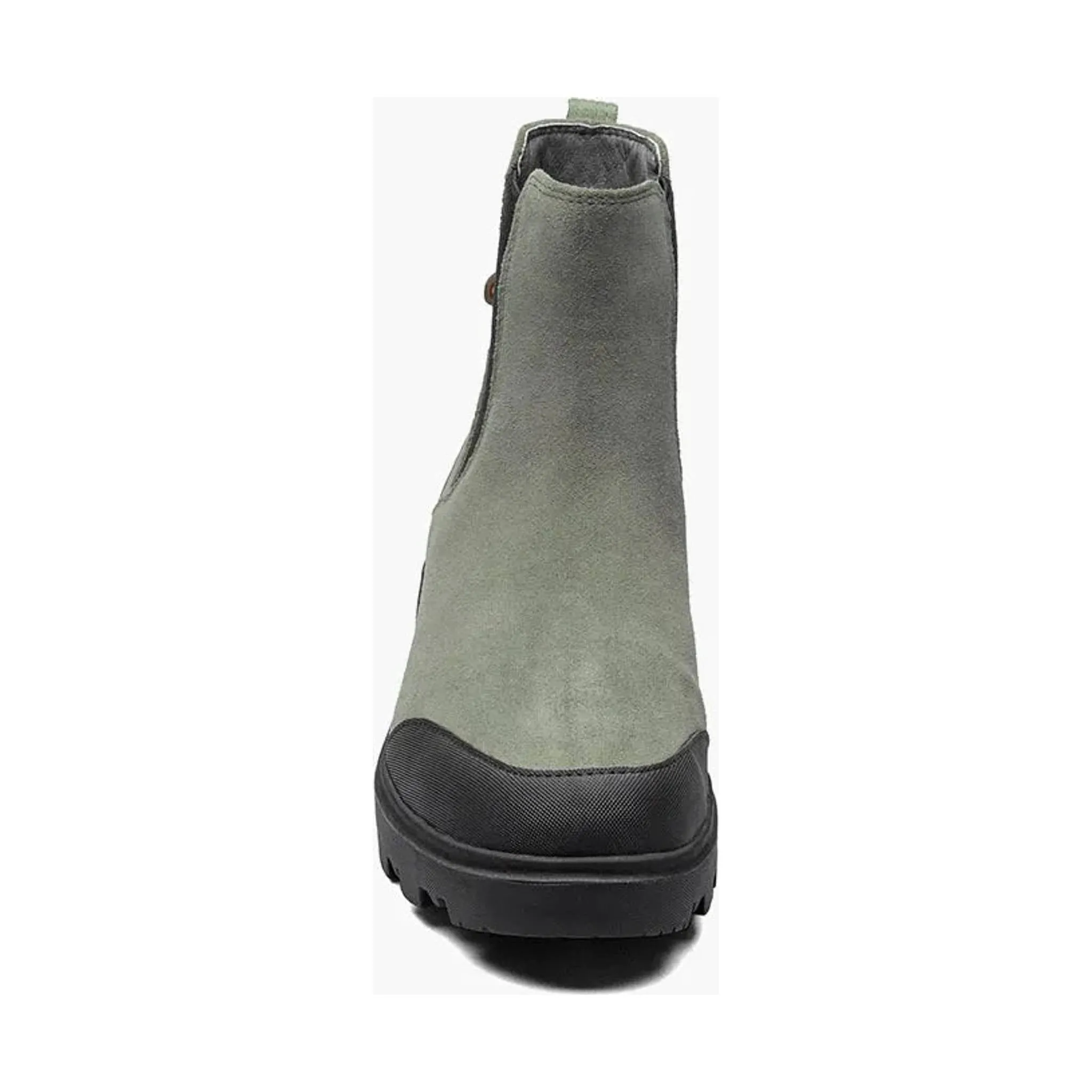 Bogs Women's Holly Chelsea Leather Rain Boot - Green Ash - ONLINE STORE CREDIT/EXCHANGE ONLY