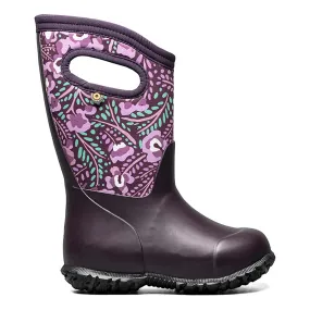 BOGS YORK SUPER FLOWER PURPLE MULTI - KIDS