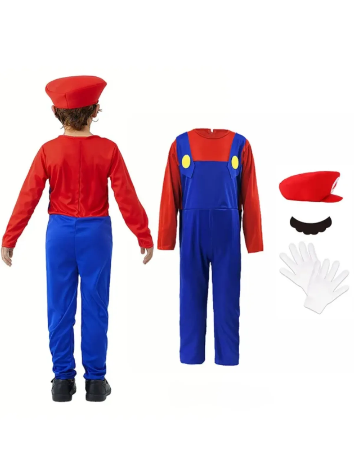 Boys Mario Halloween Costume