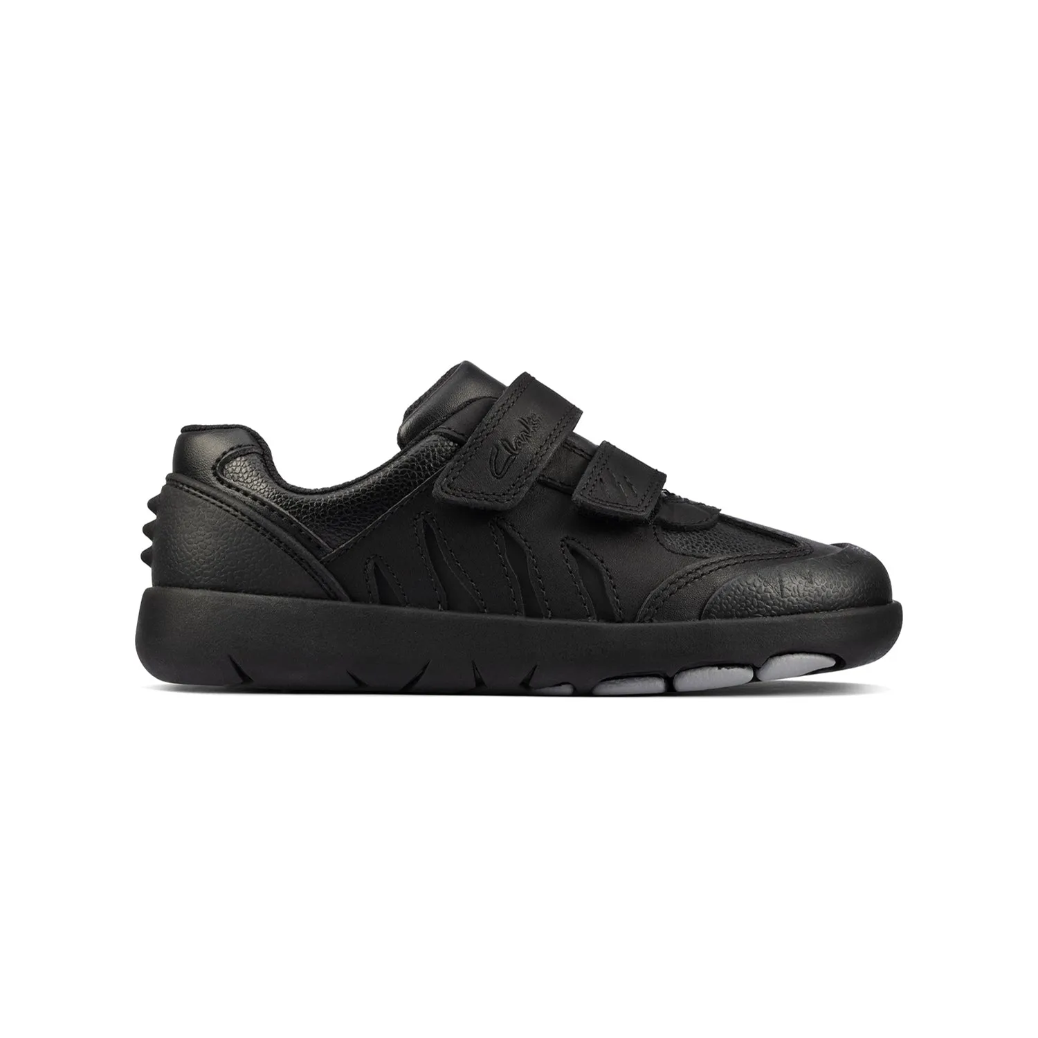 Boys - Rex Stride Kid Black Leather