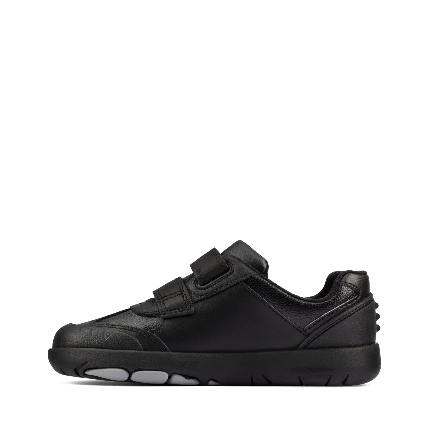 Boys - Rex Stride Kid Black Leather