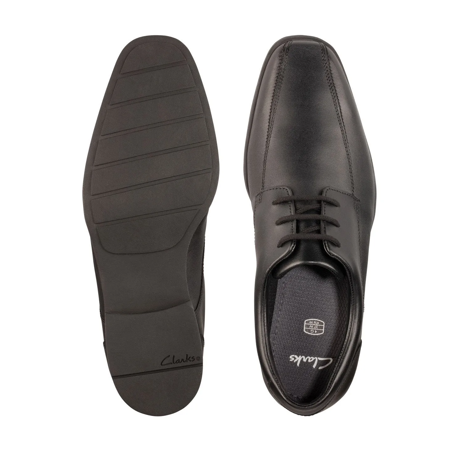 Boys - Scala Step Youth Black Leather