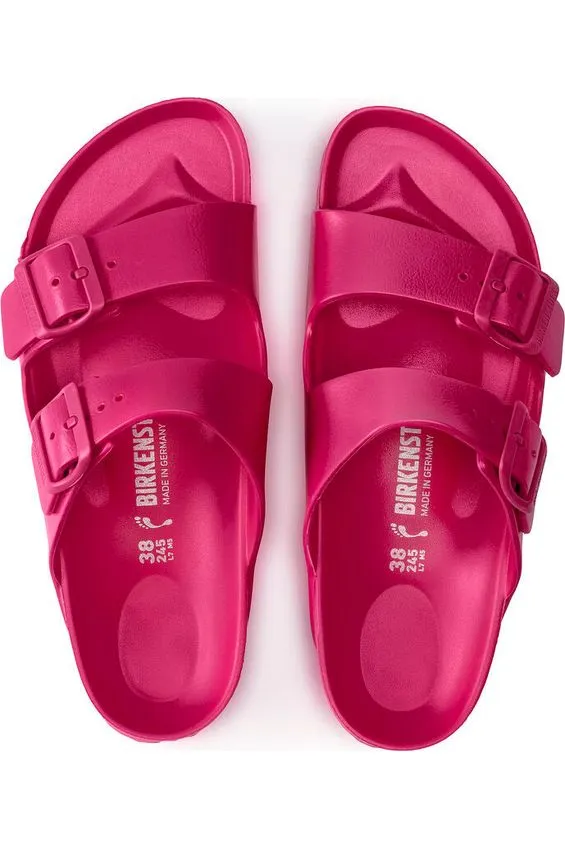 Bright Pink Birkenstock Sandals