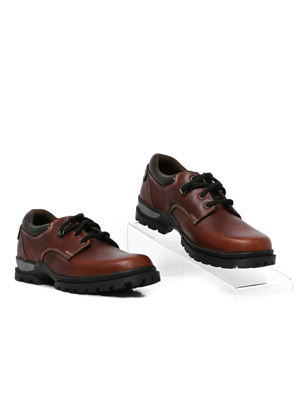 Bronx Trap Red Brown Shoe