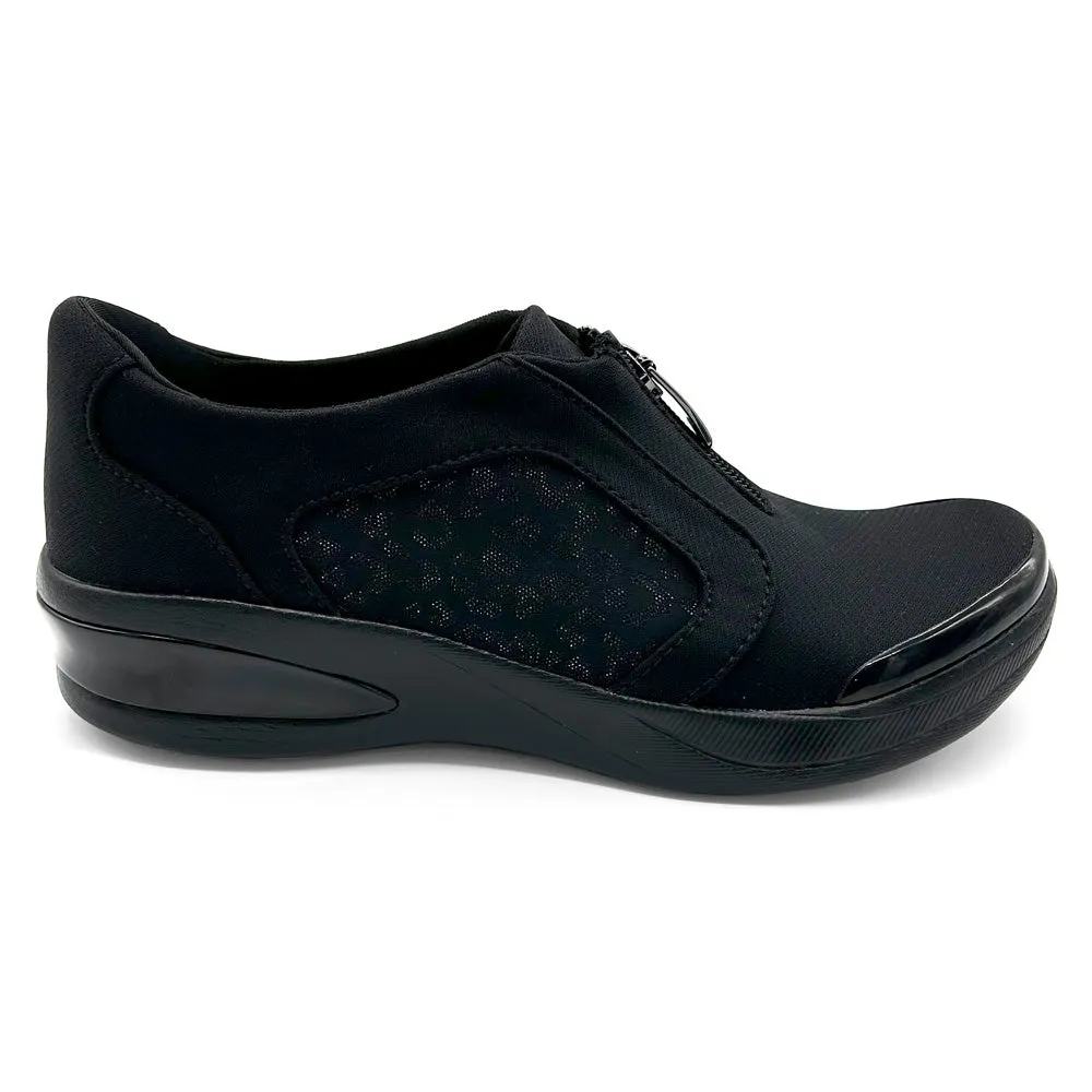 Bzees Women's Florence Zip Black