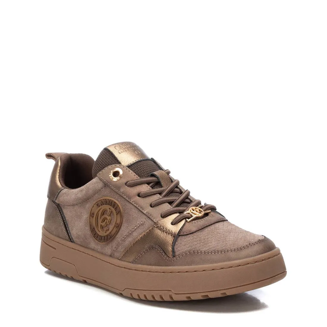 Carmela Taupe Bronze Trainer 16180802