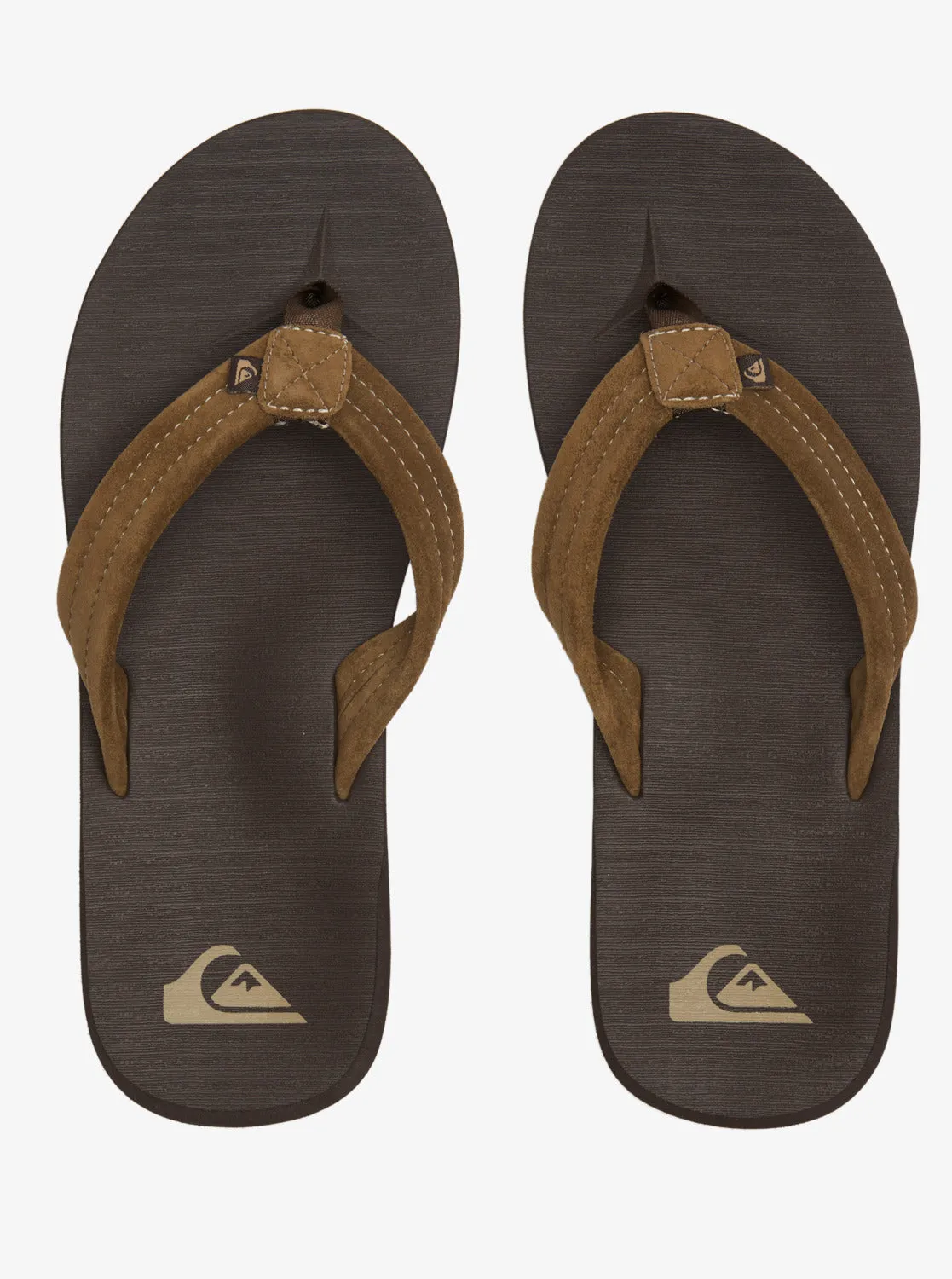 Carver Suede Core Sandals - Brown 1