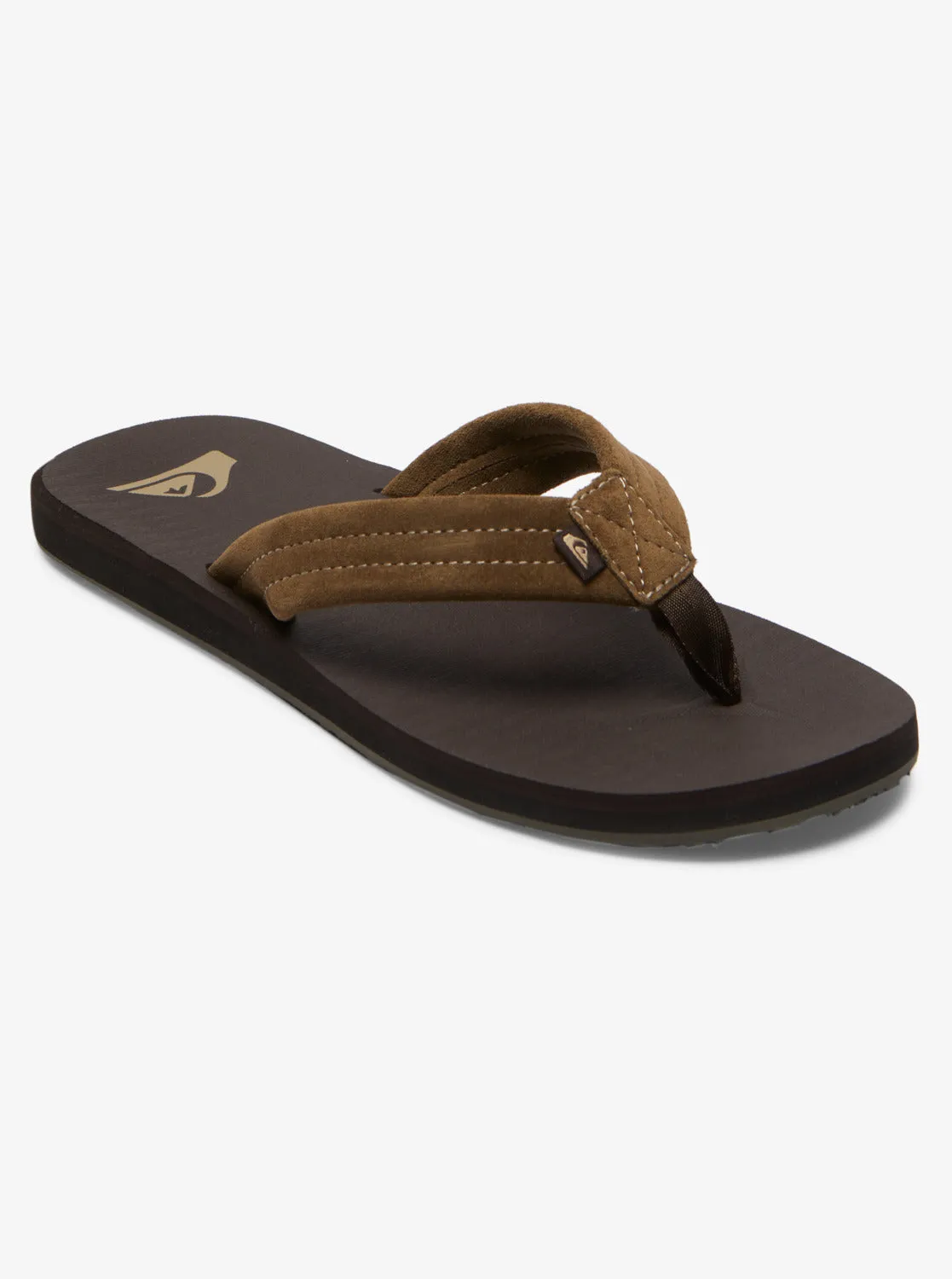 Carver Suede Core Sandals - Brown 1