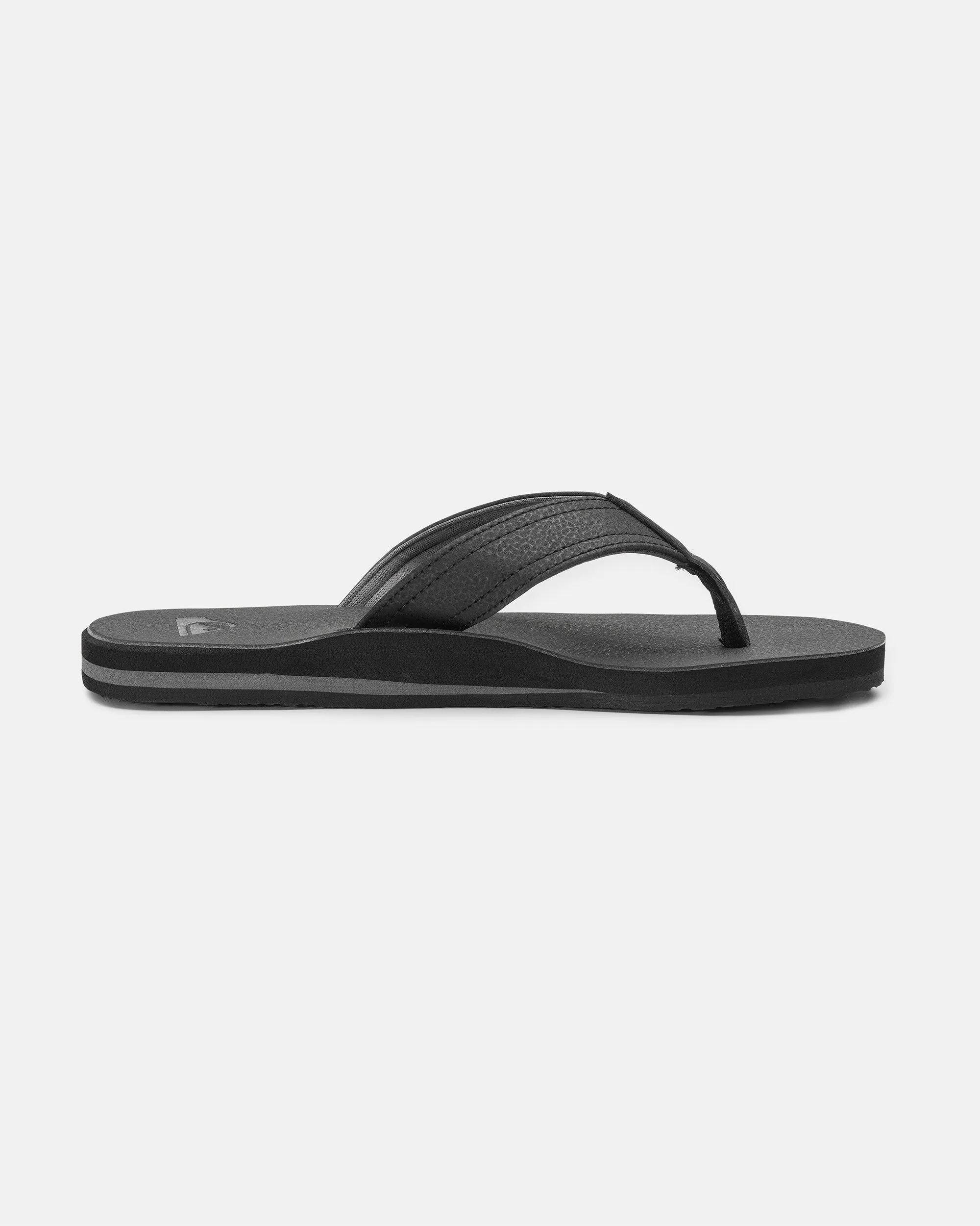 Carving Nubuck 2 Sandals - Solid Black