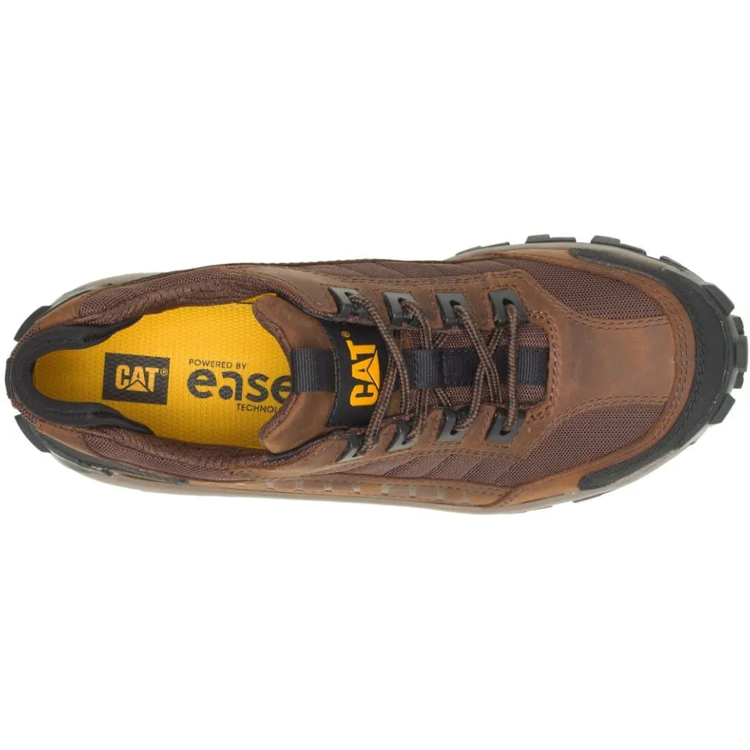 CAT Men's Invader Steel Toe Work Shoe - Dark Brown - P91338