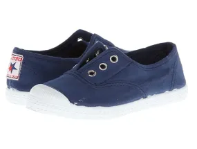 Cienta Laceless Slip On Navy