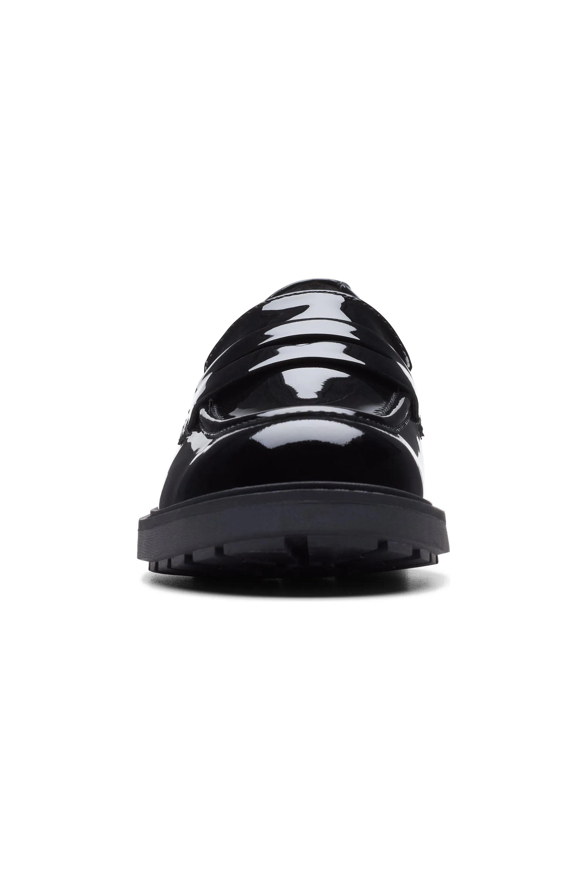 Clarks Orinoco2 Penny in Black patent