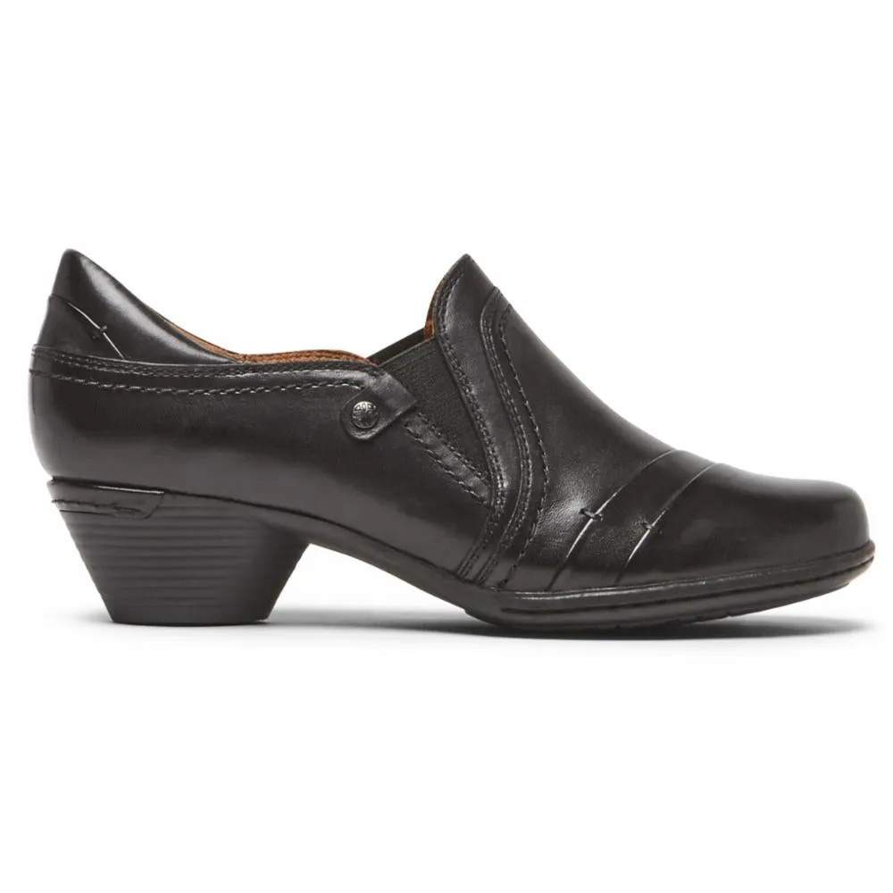 Cobb Hill LAUREL SLIP-ON BLACK LEATHER