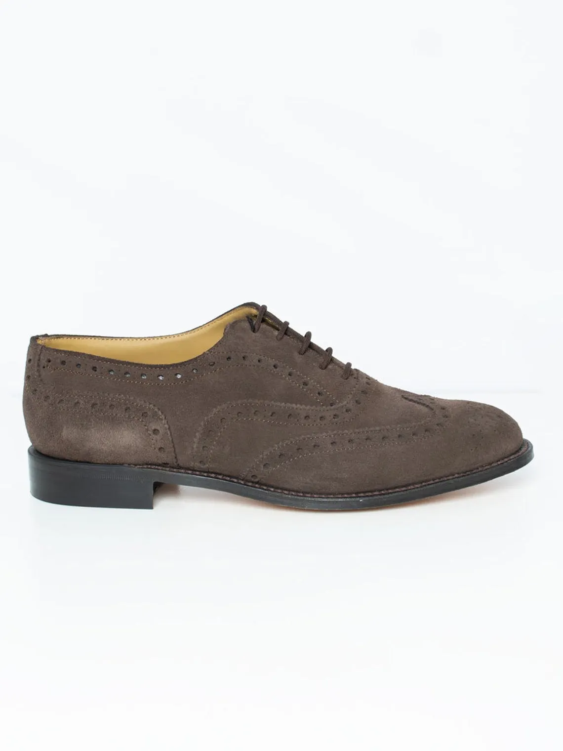 Crockett & Jones Suede Choc