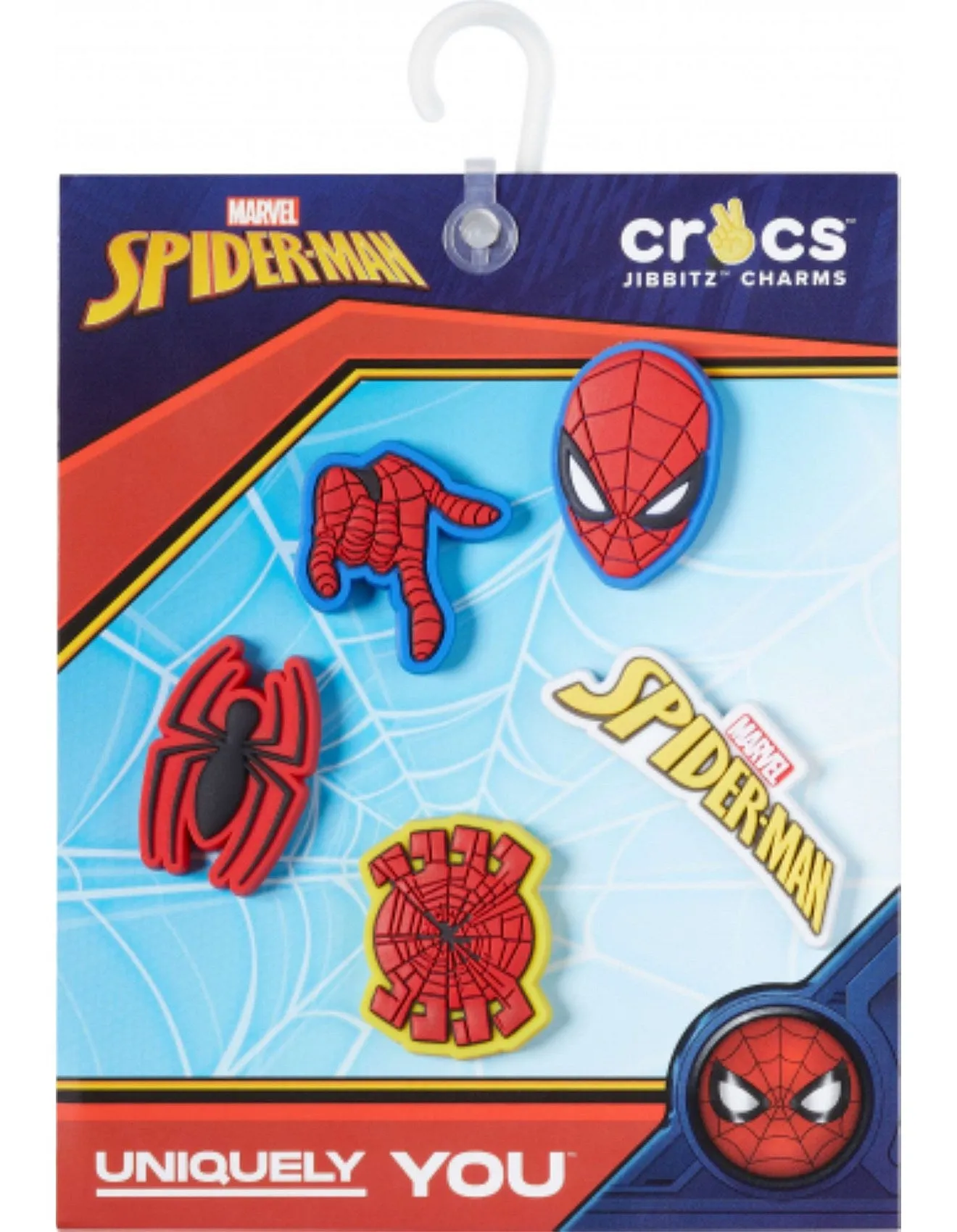 Crocs Jibbitz - Spiderman 5 Pack