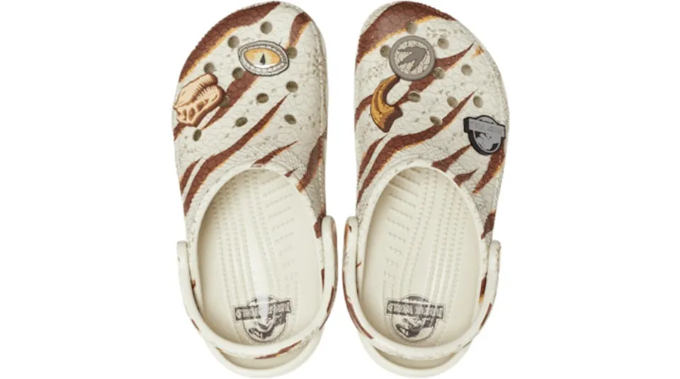 Crocs Jurassic World Classic Bone Clog