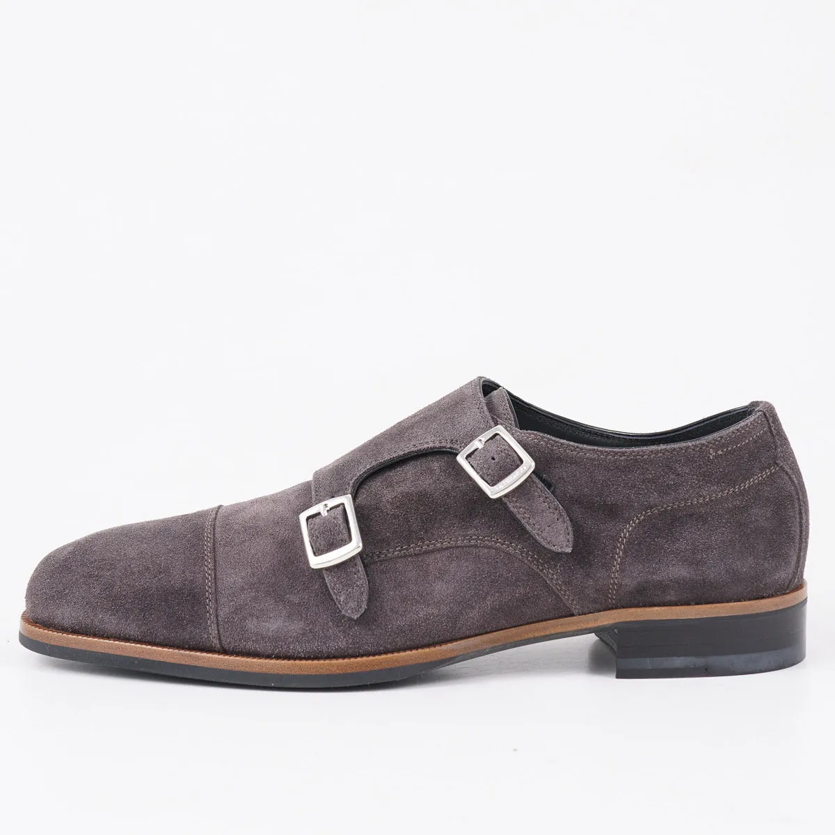 di Bianco 'Isernia' Unlined Suede Monk Strap