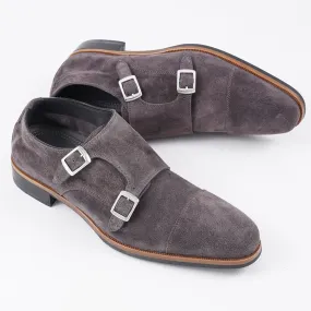 di Bianco 'Isernia' Unlined Suede Monk Strap