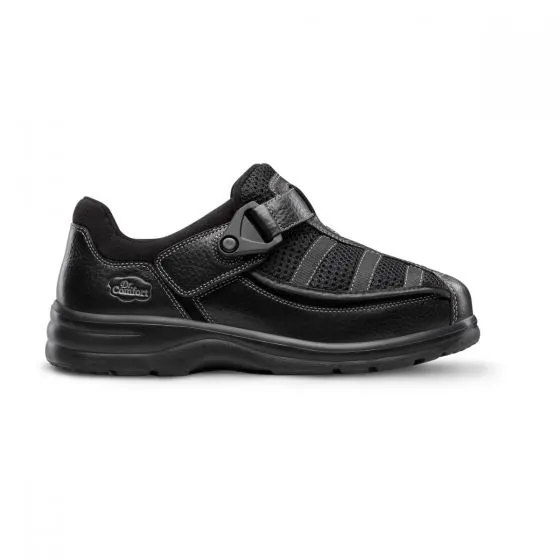 Dr. Comfort Women's Diabetic Double Depth Shoes - Lucie X - Black