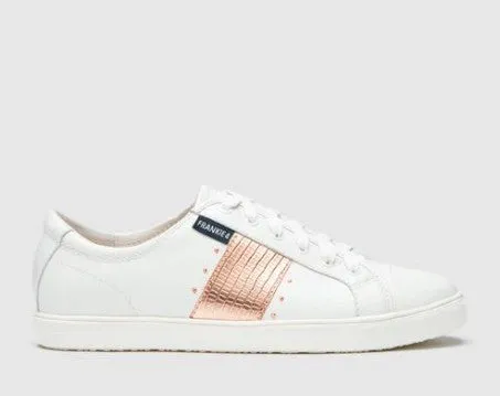 ELENA 11 White/rose gold Emboss