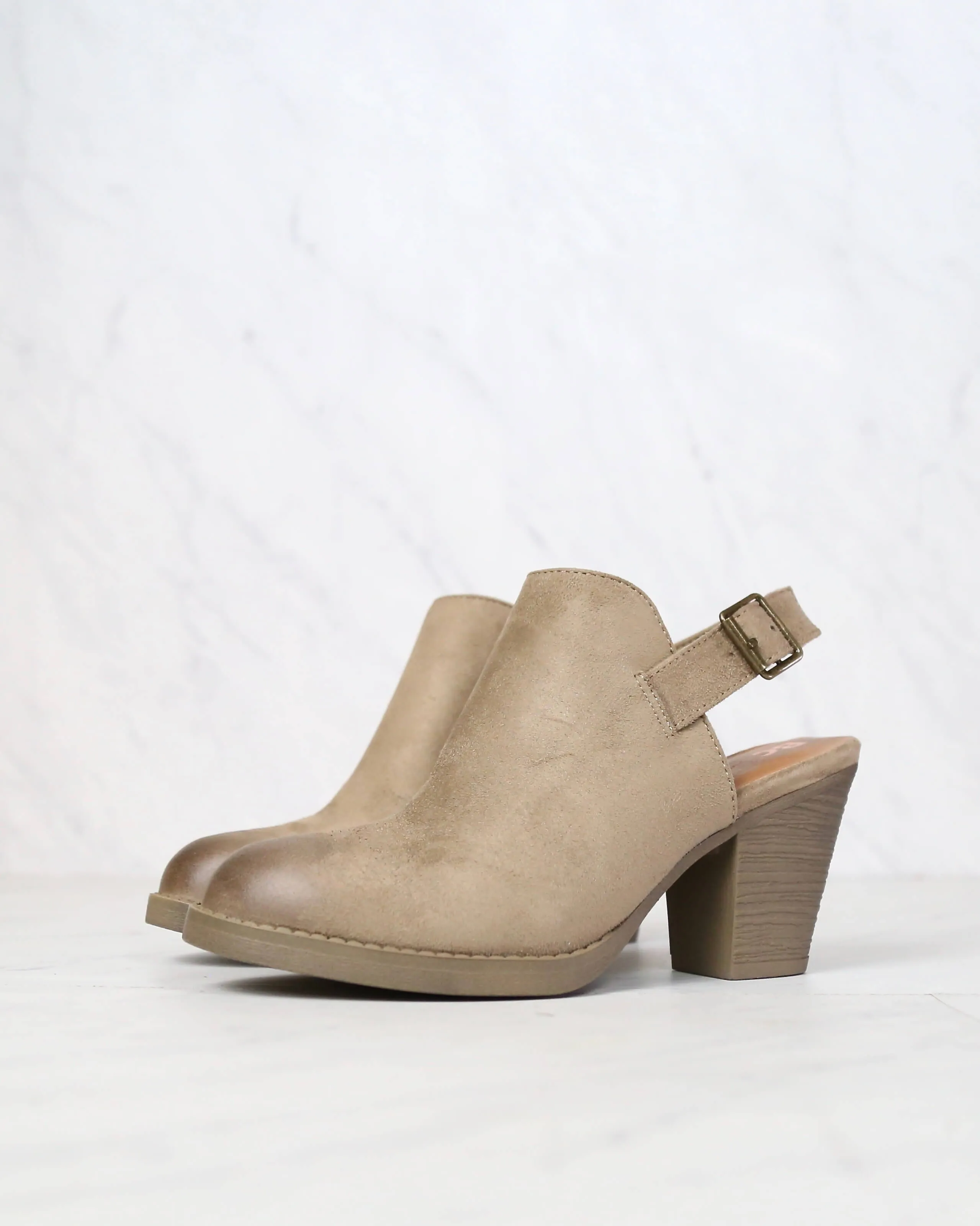 Limited Edition - BC Footwear Like Clockwork Sand-colored Clogs - Final Sale