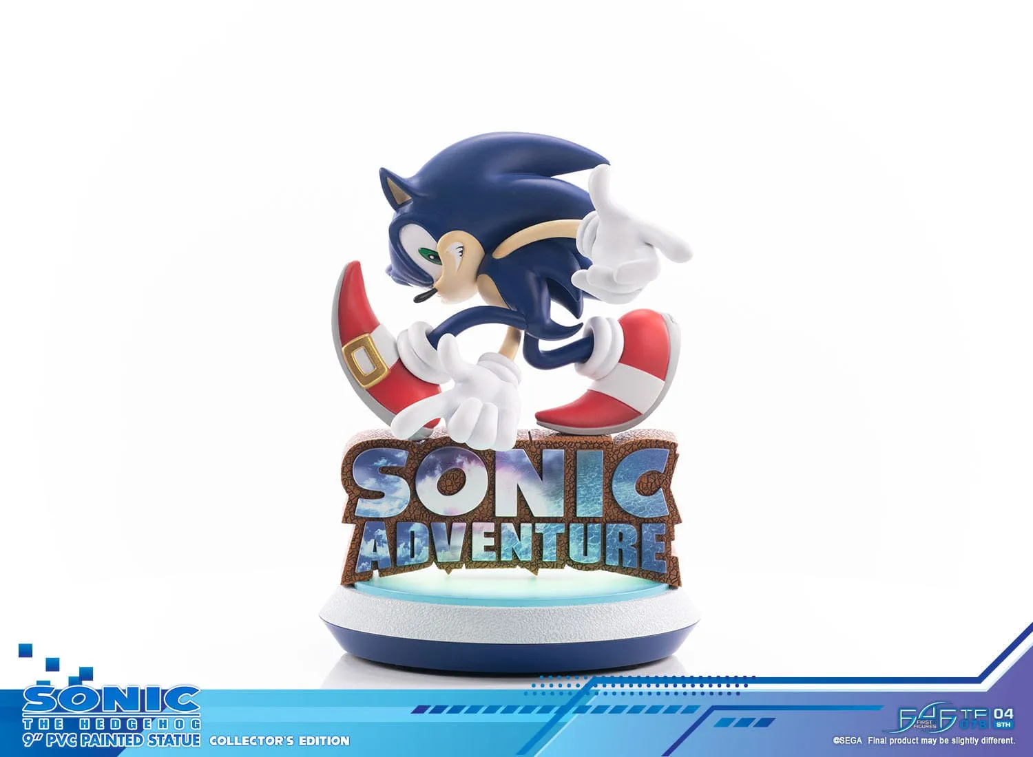 First 4 Figures Sonic Adventure Sonic the Hedgehog Collector's Edition PVC Statue